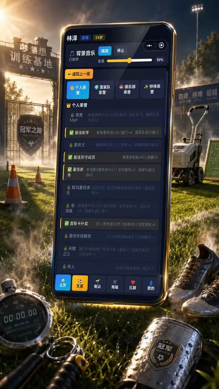 足球巨星:冠军之路游戏截图5