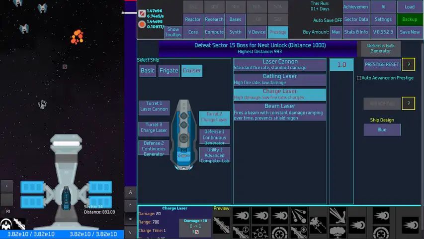 太空放置(Unnamed Space Idle)游戏截图4