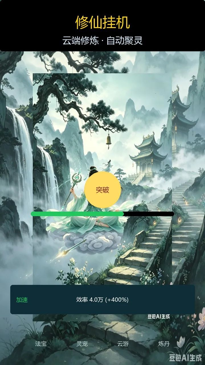 挂机修仙游戏截图2