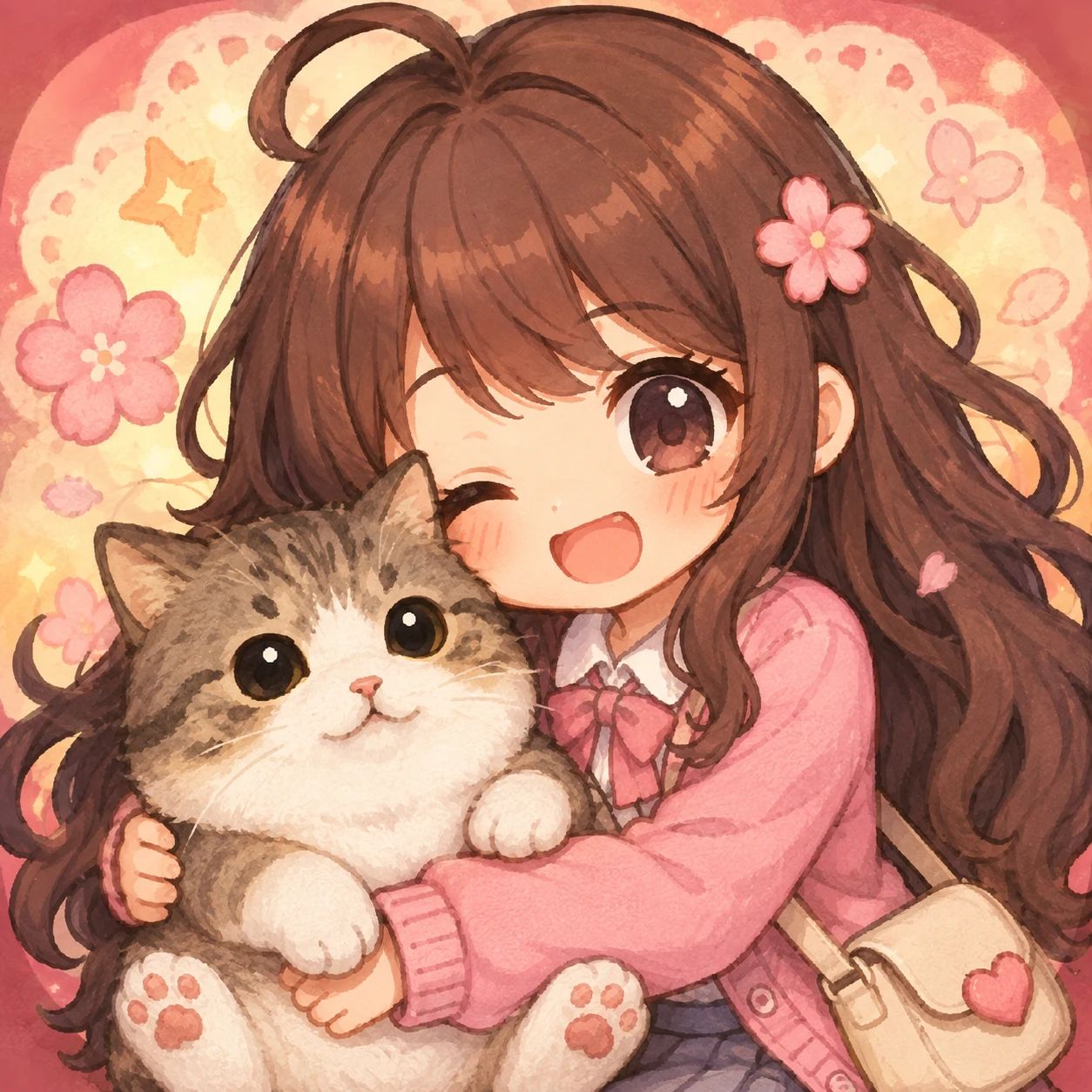 口袋猫meme icon