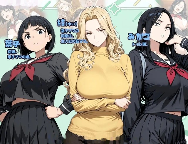 用人类操作App与巨乳妈妈造孩子的故事1.游戏截图5