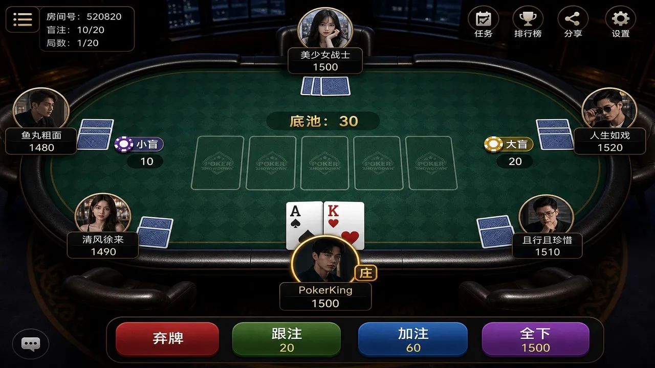 天天德州游戏截图2