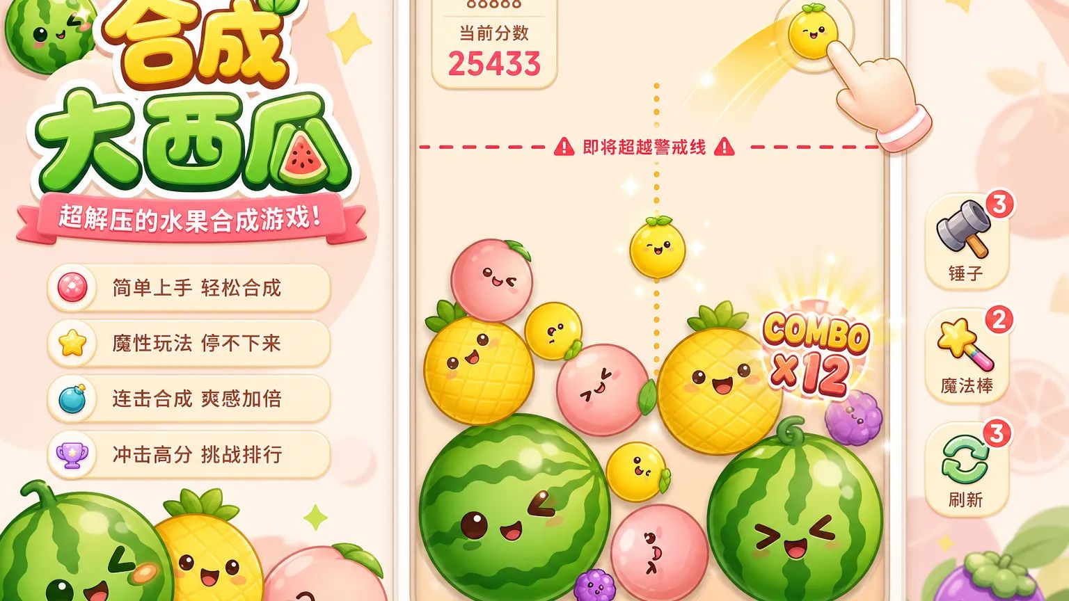 合成大西瓜游戏截图4