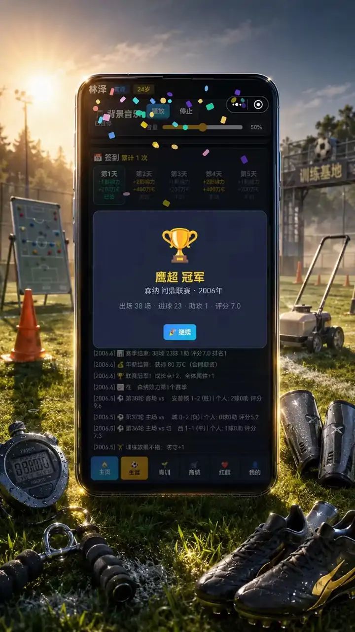 足球巨星:冠军之路游戏截图4