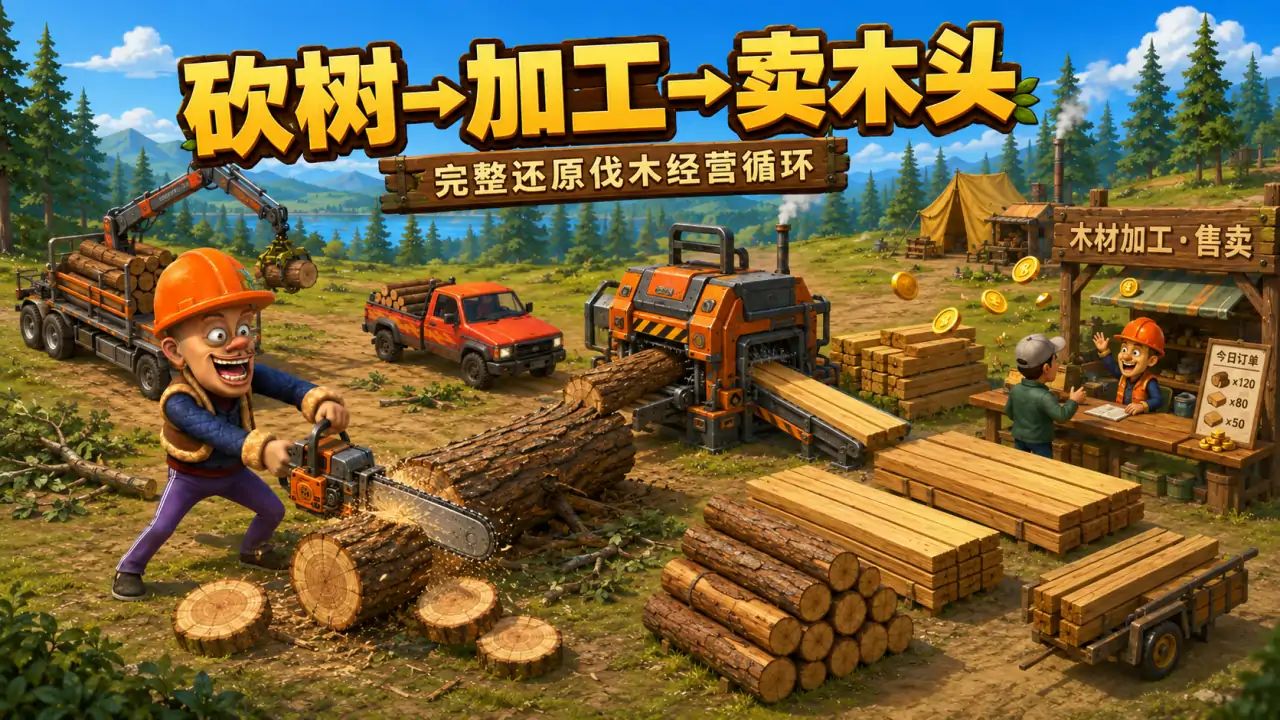 伐木工模拟器游戏截图3