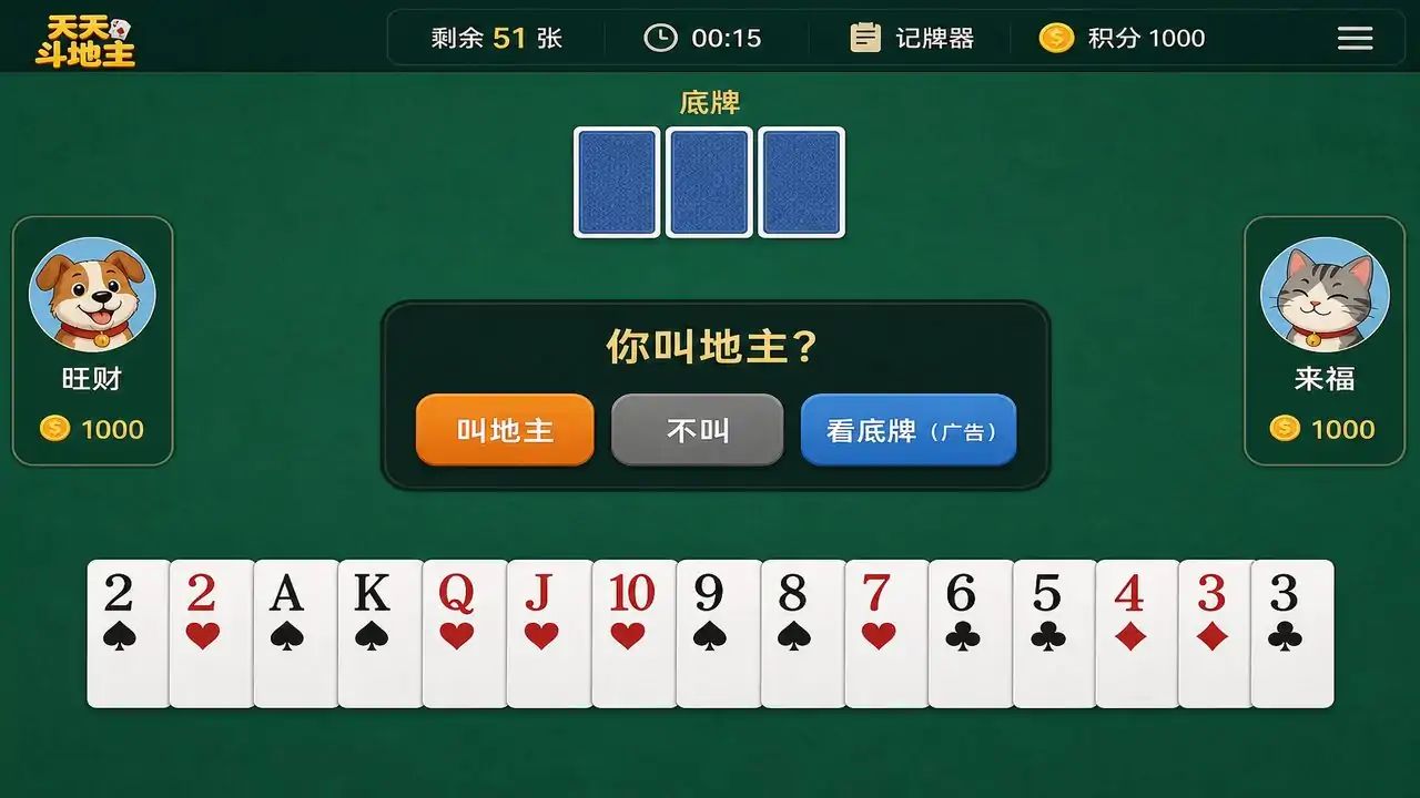天天斗地主游戏截图3