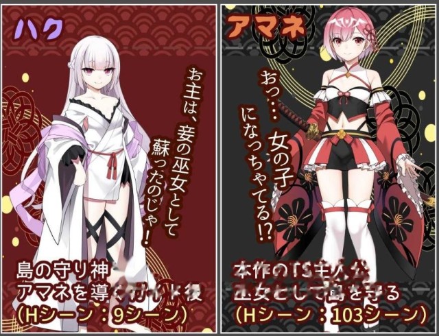 白龙之巫女与神宿之祸岛/白龍ノ巫女と神宿りの禍ツ游戏截图3
