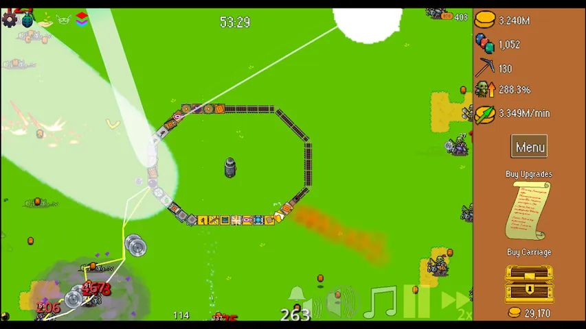 全体就位！火车防御特快游戏截图2