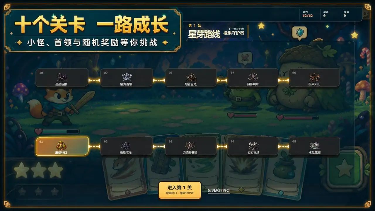 星芽奇旅游戏截图5