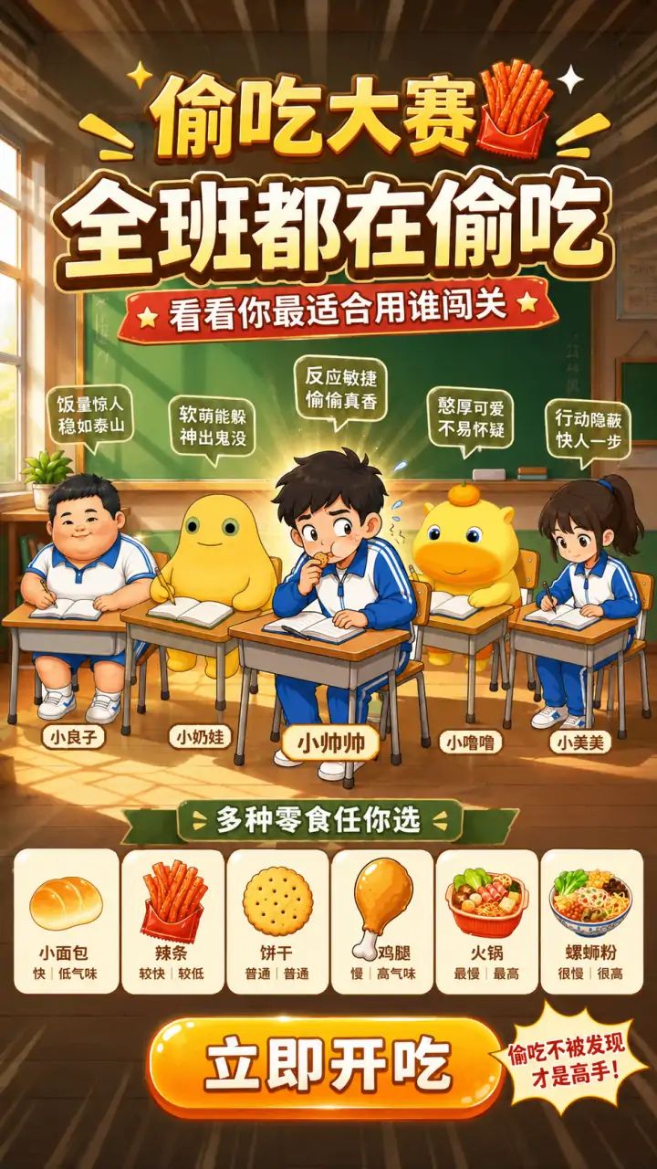 偷吃大赛（牛来版本）游戏截图4
