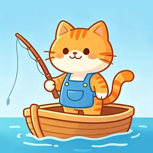 小猫钓鱼 icon