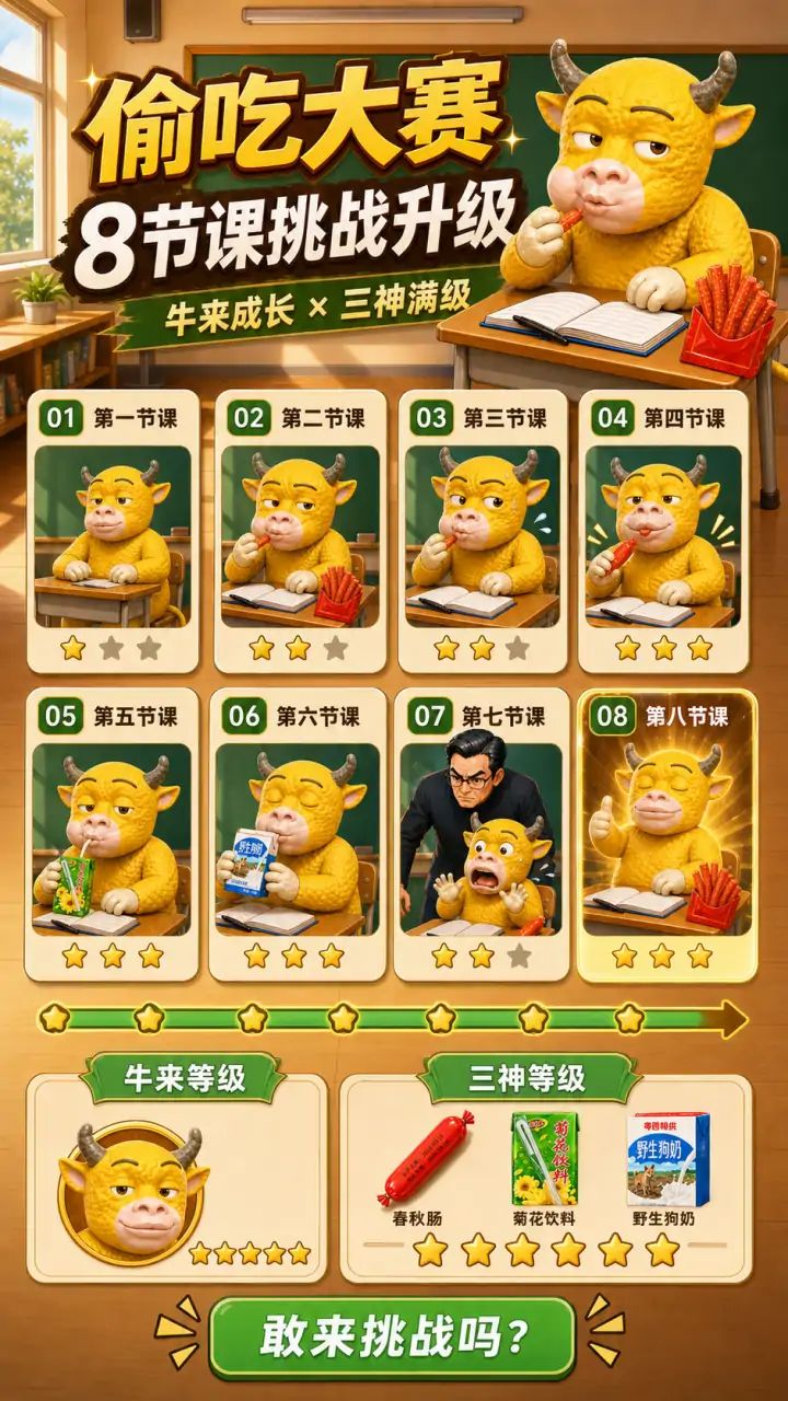 偷吃大赛（牛来版本）游戏截图6