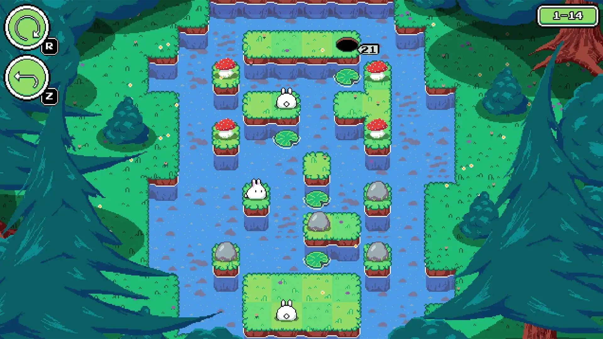 兔子跳游戏截图2