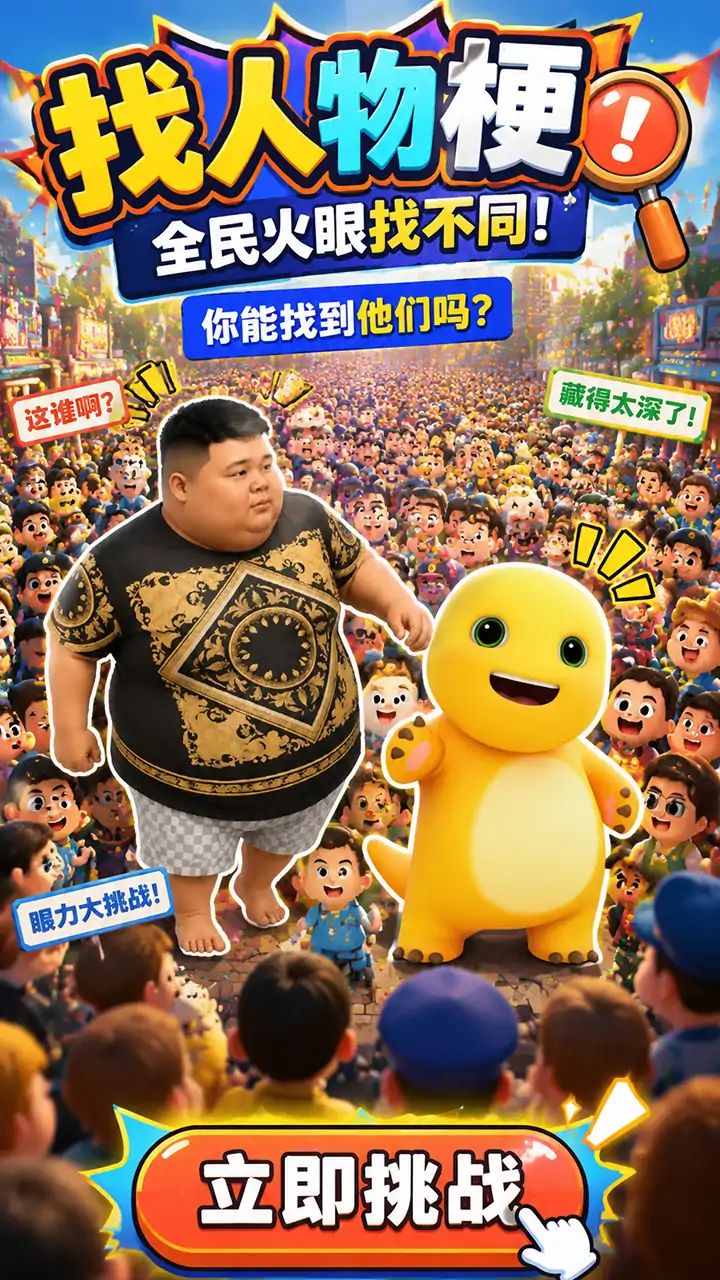 良子奶龙大找茬游戏截图3