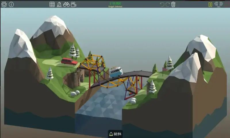 桥梁建造师游戏截图6