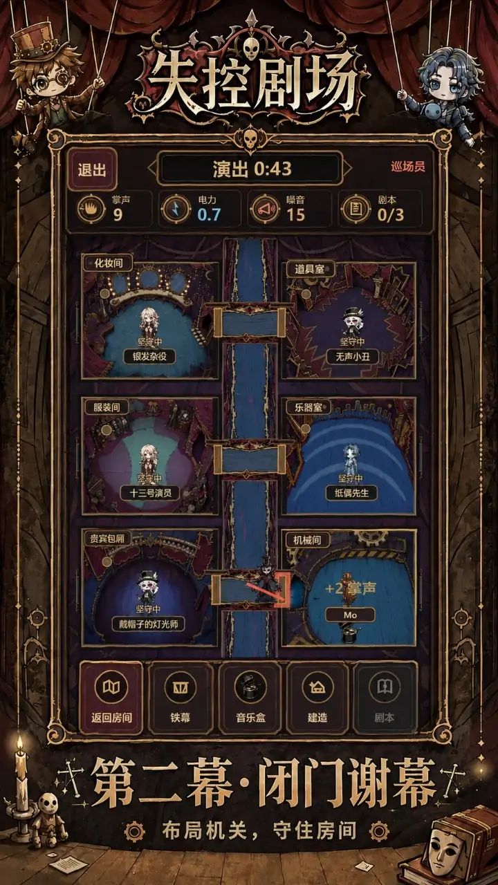 失控剧场:逃出第七夜(二创)游戏截图4