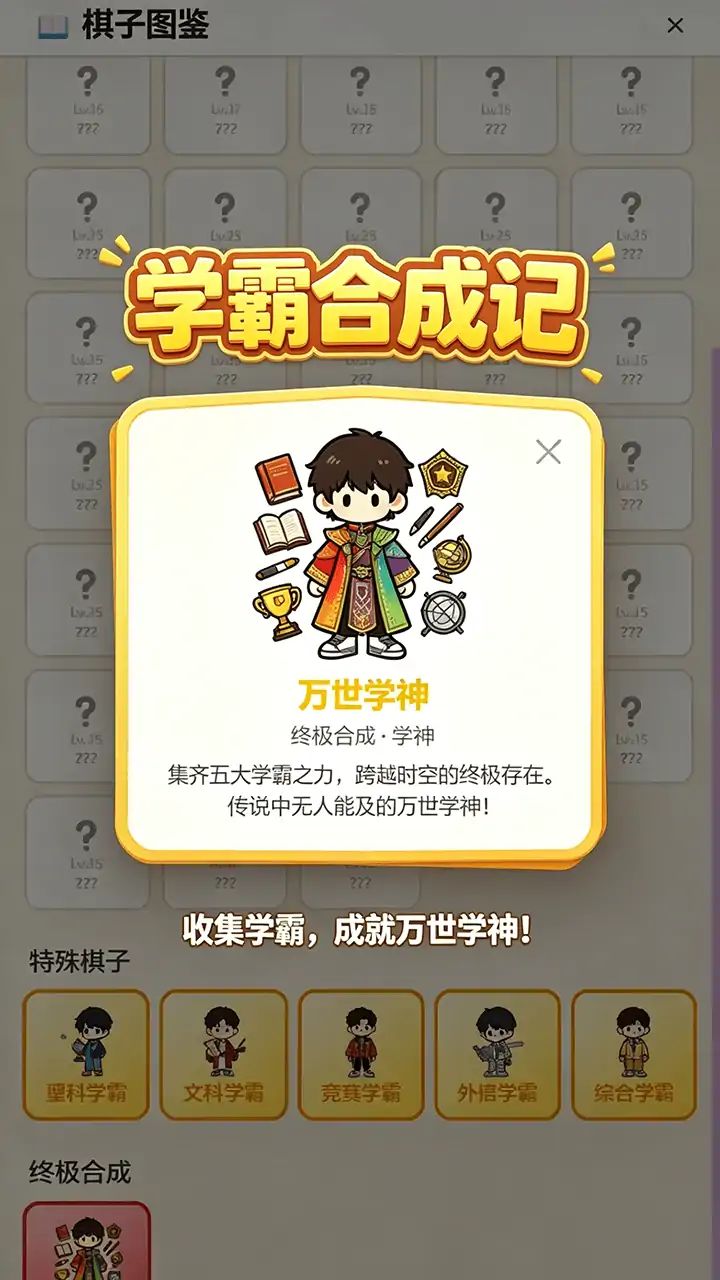 合成系统:从学渣逆袭学神游戏截图3