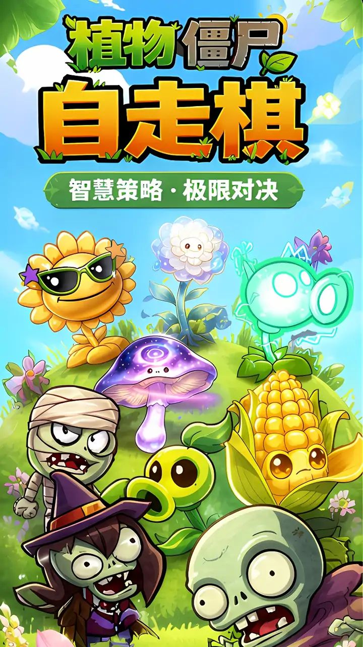 植物僵尸自走棋（玩家自制）游戏截图2
